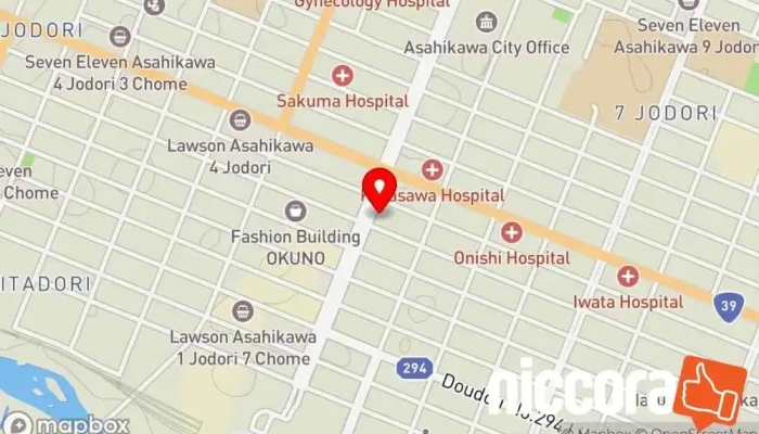 の地図 NECフィールディング㈱ 旭川支店 コンピューター サポート、サービス で 旭川市