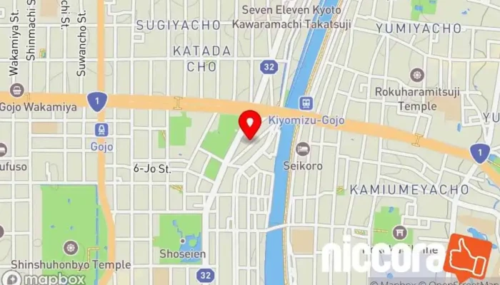 の地図 Netsujo株式会社 IT コンサルタント で 京都市