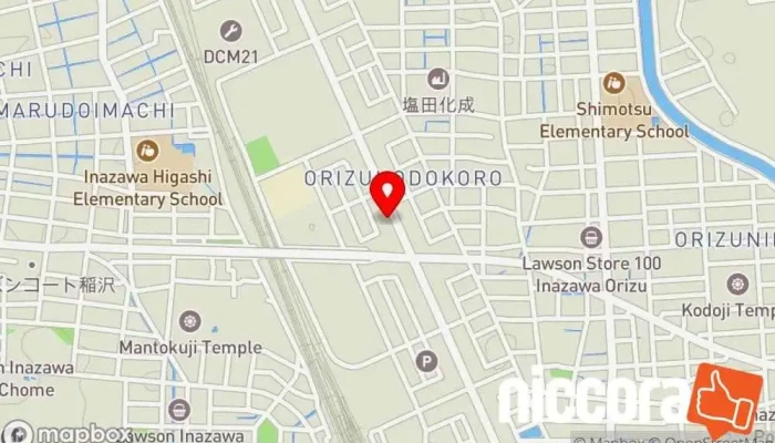 の地図 ニュート 稲沢店 パソコン修理店 で 稲沢市