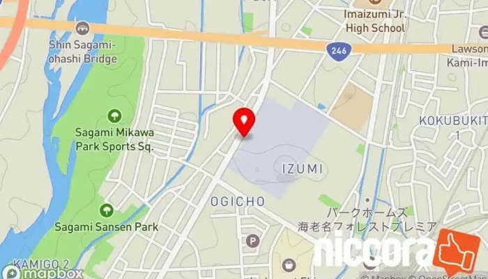 の地図 NKC 能力開発センター 職業訓練学校 で 海老名市