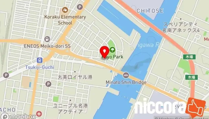 の地図 noritotech コンピューター サポート、サービス で 名古屋市