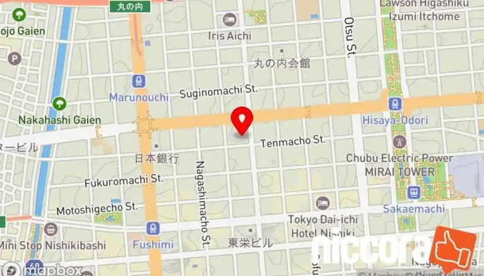 の地図 NTCコンサルタンツ㈱ 企業のオフィス で 名古屋市