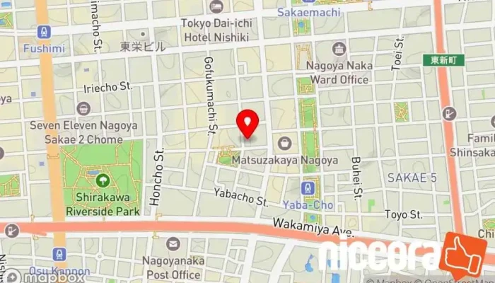 の地図 NUXIL株式会社 IT コンサルタント で 名古屋市