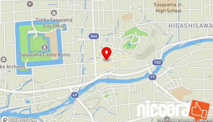 の地図 Oito guest house ゲスト ハウス, バケーションレンタル, ホステル, 家具付き宿泊施設 で 丹波篠山市