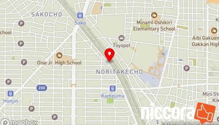 の地図 オモシロインク合同会社 IT コンサルタント で 名古屋市