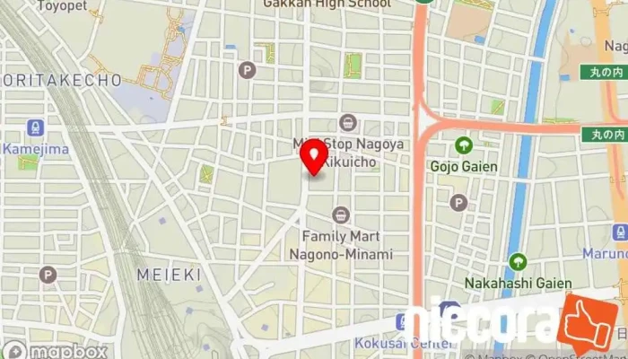 の地図 ONiWA株式会社 IT コンサルタント で 名古屋市