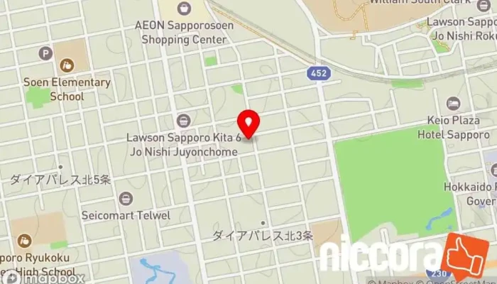 の地図 おおもと経営オフィス 企業経営コンサルタント, コーチングセンター, コンサルタント, 人事コンサルティング で 札幌市