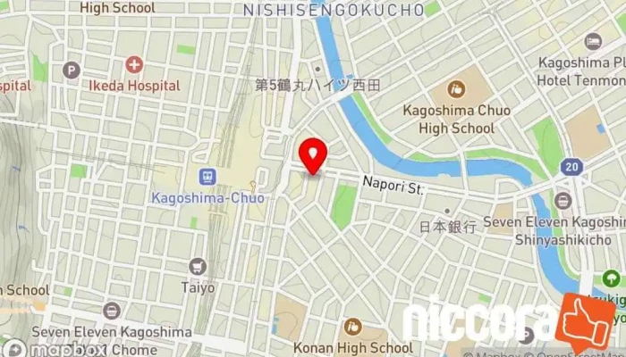 の地図 パーソルテンプスタッフ株式会社 鹿児島オフィス 人材派遣業, 人事コンサルティング で 鹿児島市
