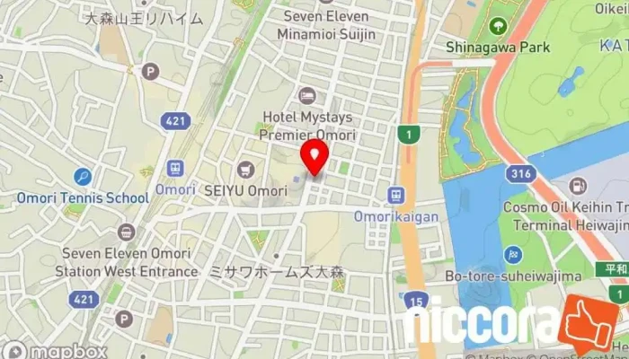 の地図 パゴダ株式会社 IT コンサルタント で 品川区