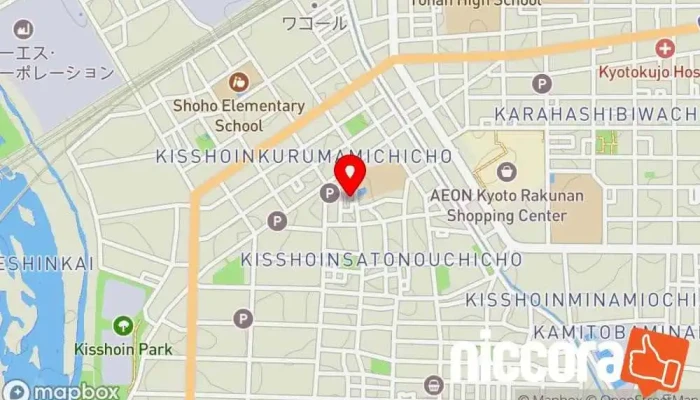 の地図 パソコン修理 京都 エヌシーオー パソコン修理店, ウェブ デザイナー で 京都市