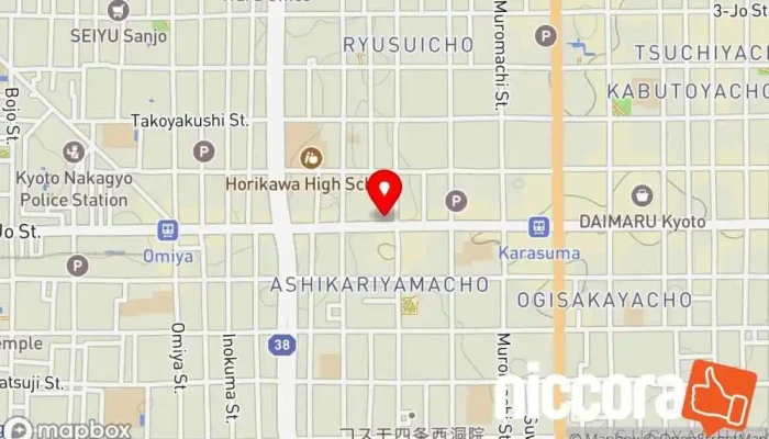 の地図 パソコンドック24 京都・四条店 パソコン修理店, IT コンサルタント, コンピューター サポート、サービス, データ復旧業 で 京都市