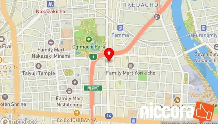 の地図 パソコンドック24 扇町店 パソコン修理店, IT コンサルタント, コンピューター サポート、サービス, データ復旧業 で 大阪市