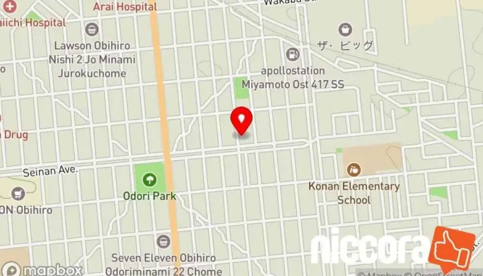 の地図 パソコンランド帯広 パソコンショップ で 帯広市