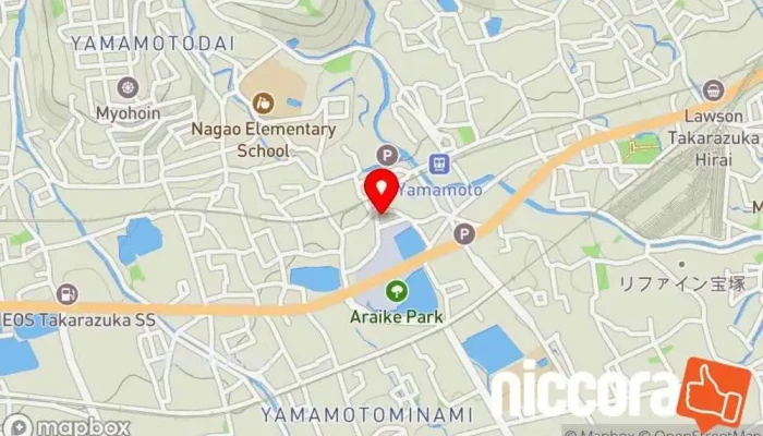 の地図 パソコン/スマホ教室・ITデジタルサポート・家電モバイル販売のデジサポ コンピュータ教室, パソコン用品ショップ, パソコン修理店, パソコンショップ, 家電製品の修理店, 家電量販店, 中古パソコン店 で 宝塚市