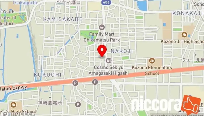 の地図 Passionist IT コンサルタント, ビジネス スクール で 尼崎市