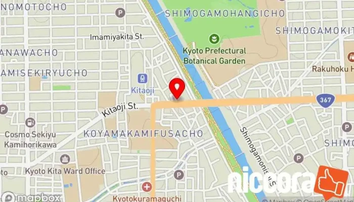 の地図 PCバル/パソコン修理24 京都北大路店 パソコン修理店, データ復旧業, 中古パソコン店 で 京都市