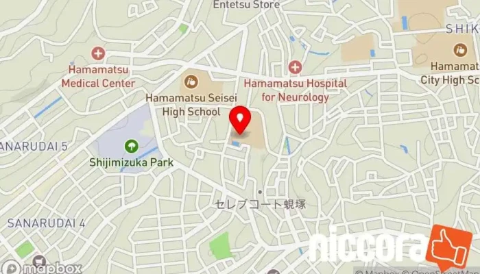 の地図 Piofront コンサルタント で 浜松市