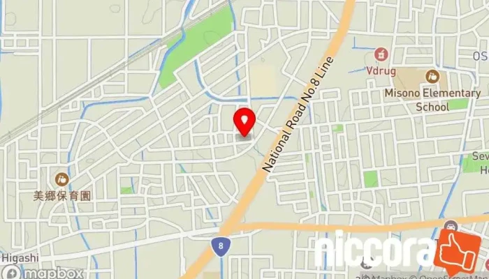 の地図 Relief Computer パソコン専門店 で 野々市市