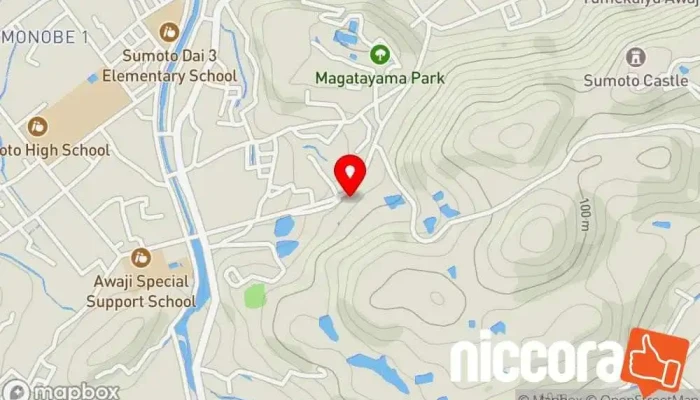 の地図 ルートコンストラクション株式会社・ルートデザイン株式会社 建設会社 で 洲本市