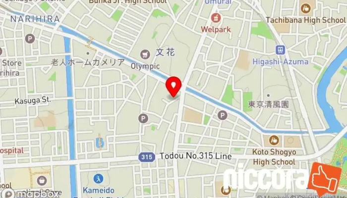 の地図 サーチサポーター IT コンサルタント, コピーライティングサービス, インターネット マーケティング業 で 江東区亀戸