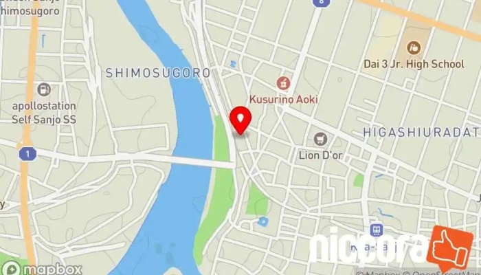 の地図 Samurai Edge Japan Co.,Ltd. 企業のオフィス で 三条市