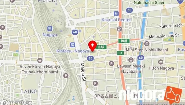 の地図 さむらい行政書士法人 名古屋オフィス 行政書士 で 名古屋市