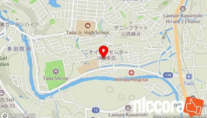 の地図 シントリー経営研究所 コンサルタント で 川西市