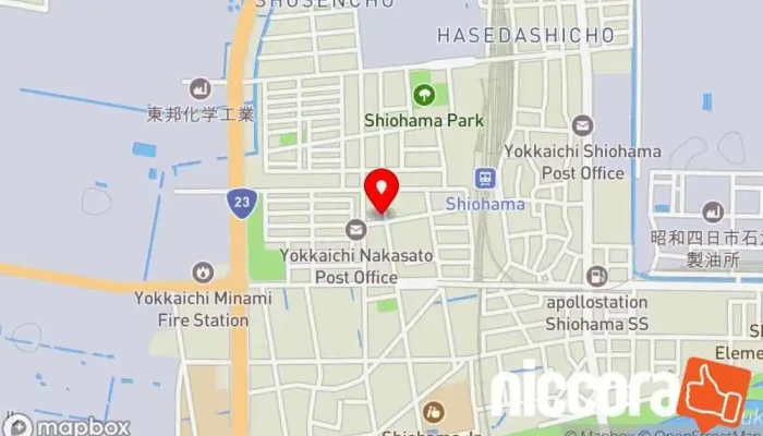 の地図 システム本舗えふ 塩浜オフィス IT コンサルタント で 四日市市