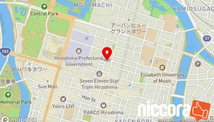 の地図 システムコンサルティング IT コンサルタント で 広島市