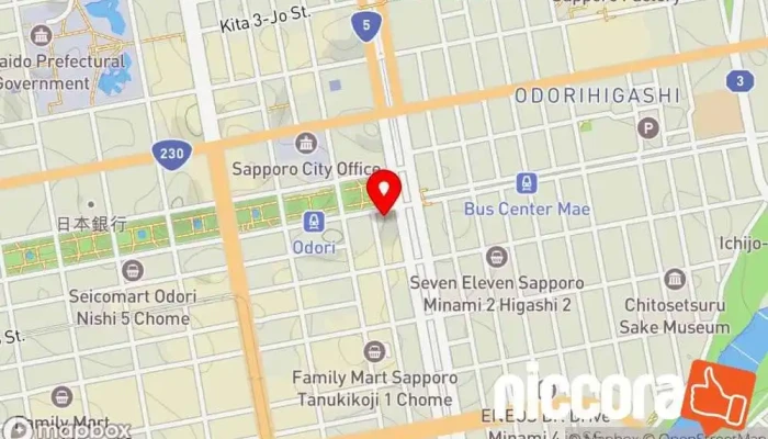 の地図 シティコンピュータ㈱ 札幌支店 人材派遣業 で 札幌市