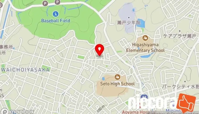 の地図 SSBGビーサポート コンピューター サポート、サービス で 瀬戸市