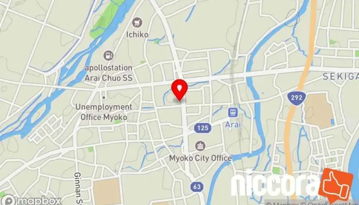 の地図 スーパーツクルンデ商会・妙高ヒルクライム事務局 IT コンサルタント で 妙高市