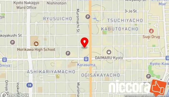 の地図 ストラテジーデザイン株式会社 IT コンサルタント で 京都市
