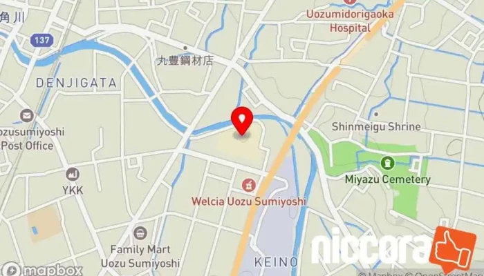 の地図 ティ・アイ・エス株式会社 MEGAドン・キホーテUNY魚津店 保険代理店, ファイナンシャルアドバイザー, ファイナンシャル・プランナー, 住宅保険代理店, 生命保険代理店 で 魚津市