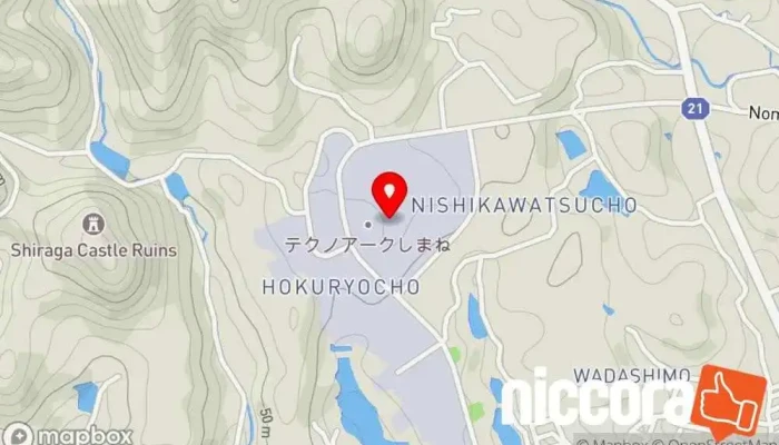 の地図 テクノアークしまね 会議場, 共同オフィス で 松江市