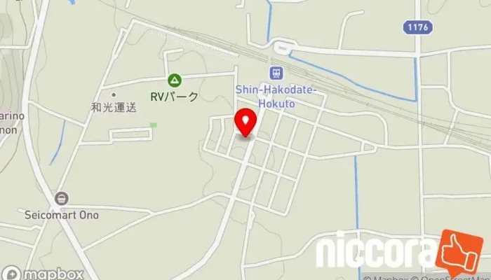 の地図 テテ･ホクト 建材店 で 北斗市