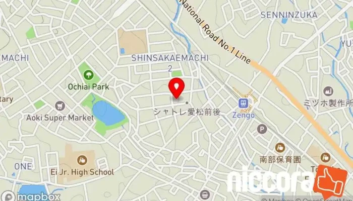 の地図 T.M.A.コンサルティング コンサルタント で 豊明市