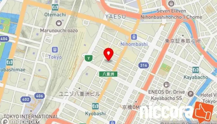の地図 T.M.S. Japan 市場調査者, 職業紹介所 で Chuo-ku