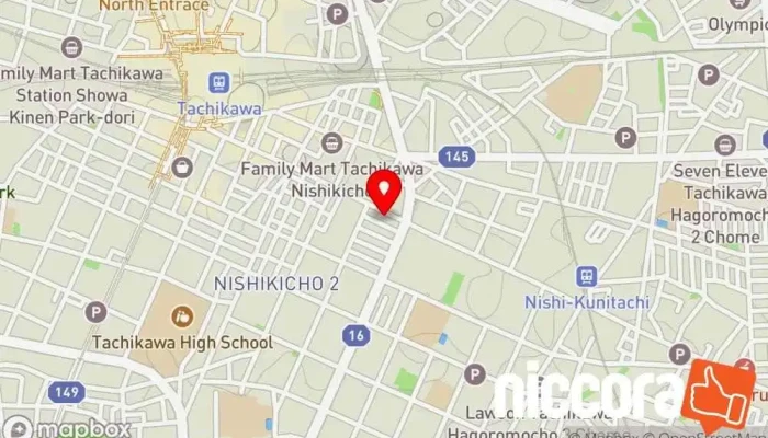 の地図 トーエイ・コンピュータ・サービス株式会社 ソフトウェア企業 で 立川市