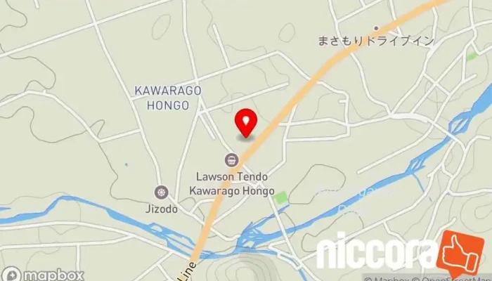 の地図 トークシステム㈱ 山形営業所 企業・ビジネス で 天童市