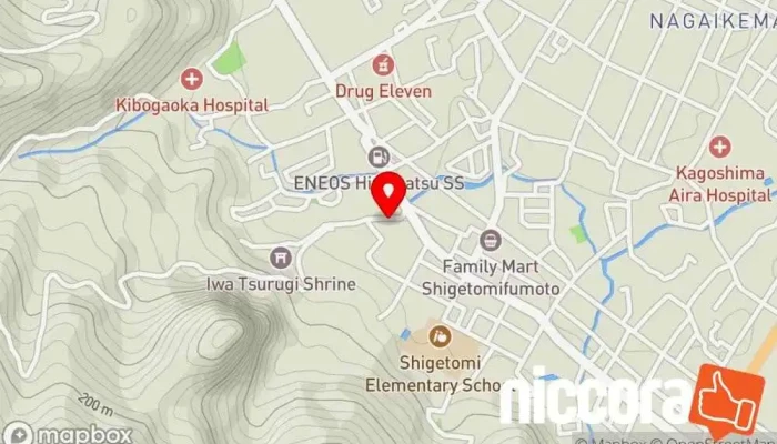 の地図 Toroimeroi アンティークショップ で 姶良市