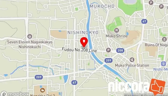 の地図 TPO Inc. ソフトウェア企業 で 長岡京市