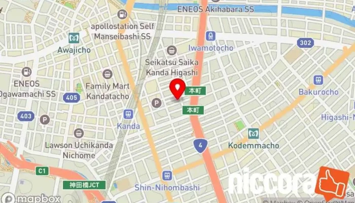 の地図 ウーグウェイ株式会社 IT コンサルタント で 千代田区