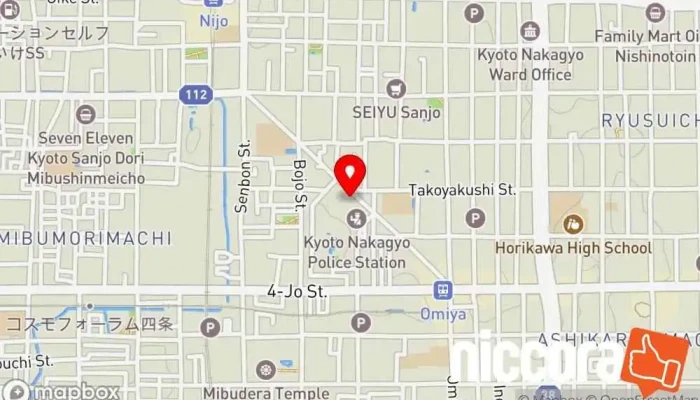 の地図 ウェーブラッシュ IT コンサルタント で 京都市