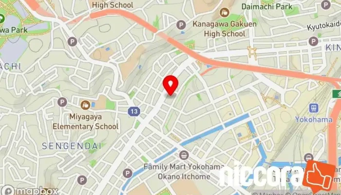 の地図 Ultimate System Developers International, Inc.日本営業所 IT コンサルタント で 横浜市