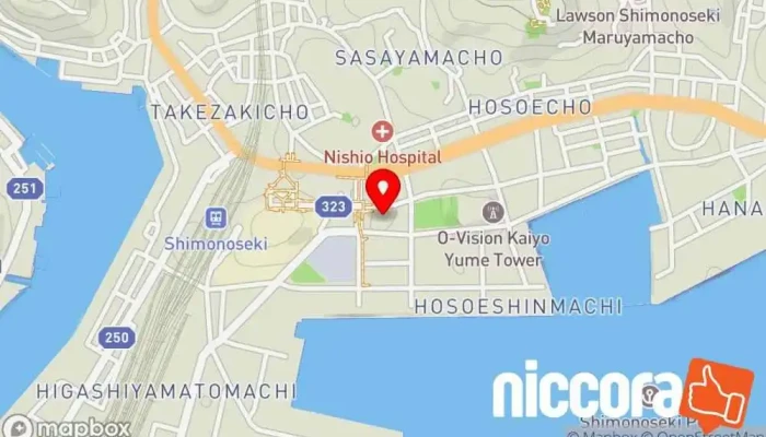の地図 Village-Up|プログラミング・ITスクール 学校 で 下関市