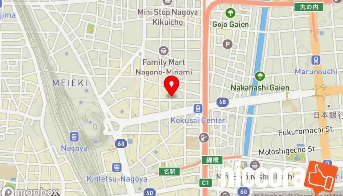 の地図 ＶＩＮＥ株式会社 IT コンサルタント, エンジニア, パーソナルコンシェルジュサービス で 名古屋市