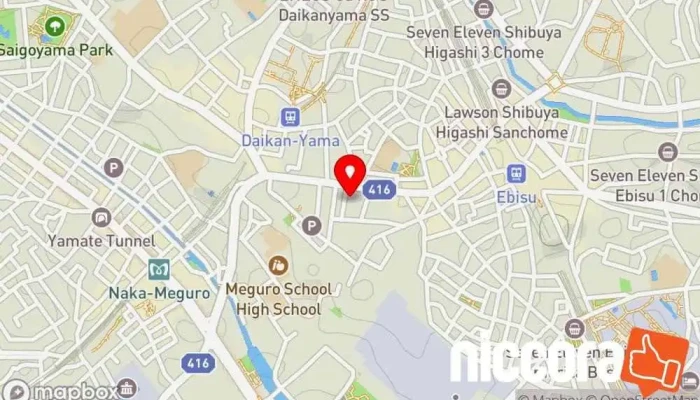 の地図 ViVO株式会社 IT コンサルタント で 渋谷区
