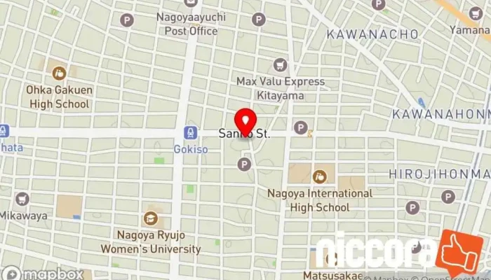 の地図 VMC Motion Technologies株式会社 ソフトウェア企業 で 名古屋市