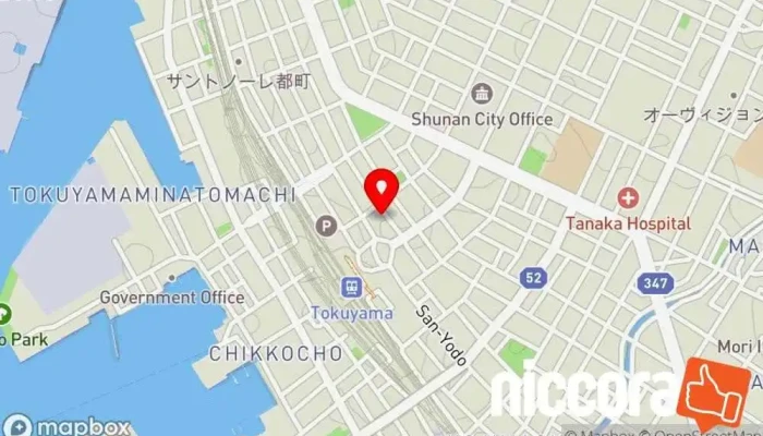 の地図 WDB 徳山ブランチ 人材派遣業 で 周南市